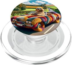 Auto con tappeto Fantasy Dog PopSockets PopGrip per MagSafe