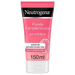 Neutrogena V Clear (versione francese), gel detergente esfoliante al pompelmo rosa, tubo da 150 ml