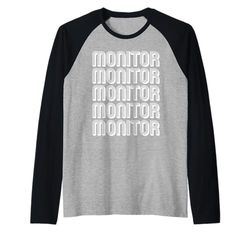 Monitor Raglan Baseball Tee
