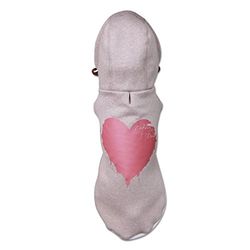 Wouapy 714934 Sudadera con Capucha para Perro, Talla 34, Beige