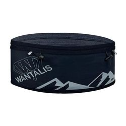 Wantalis Weasy 2, Cinturón de Running Unisex Adulto, Negro, Small