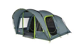 Coleman Tent Vail 6 | Familietent voor 6 personen | grote 6 persoons campingtent met 3 extra grote slaapvakken en vestibule | snel op te zetten | waterdicht HH 4.000 mm