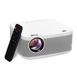 KODAK Proyector Multimedia FLIK X10 Full HD, Mini Sistema de Cine en casa Compacto y portátil con Control Remoto, proyección de Video nativa de 1080p y Cable HDMI