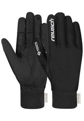 Reusch Karayel WINDSTOPPER® TOUCH-TEC guanti multisport unisex antivento e molto traspiranti per uomo e donna compatibili con il touchscreen per il funzionamento di telefoni cellulari e tablet