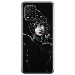 ERT GROUP Handyhülle für Xiaomi MI 10 LITE Original und offiziell Lizenziertes DC Muster Catwoman 002 optimal an die Form des Handy angepasst, hülle aus TPU