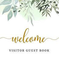 Elegant Guest Book for Vacation Rentals – Capture Guest Memories & Feedback | Includes Recommendation & NPS Rating Questions: Perfect for Airbnb, VRBO, and B&B Stays