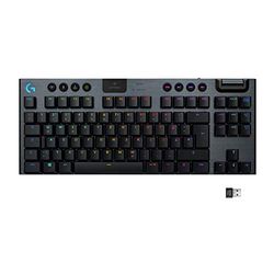 Logitech G915 LIGHTSPEED TKL Tenkeyless Wireless Mechanical Gaming Keyboard, Tactile GL Key Switch, Lightsync RGB, Ultra Slim Design, 40+ Hours Battery Life, German QWERTZ Layout