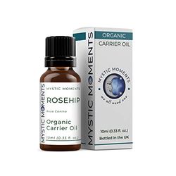 Rosehip Orgánico Aceite Portador - 10ml - 100% Puro