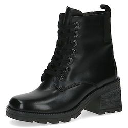 CAPRICE Femme 9-26217-41 Bottes à Lacets avec Talon, Noir, 42 EU