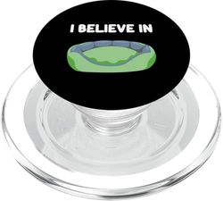 Las camas para perros «I Believe in Dog» duermen cómodamente, lindos y descansan a salvo PopSockets PopGrip para MagSafe