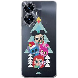 ERT GROUP mobiltelefonfodral för Realme C55 originalt och officiellt licensierat Disney mönster Disney Friends 001 optimalt anpassad till formen på mobiltelefonen, gedeeltelijk transparant