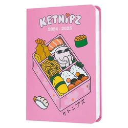 Grupo Erik Ketnpiz Diary 2024-2025 | 17 Months A6 Diary 2025 Week To View | August 2024 - December 2025 | Mid Year Diary 2024-2025 | Pocket Diary 2025 | Cute Diary | Cute Planner, AEESVA62406