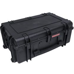 Waterproof Hard Compact Camera Case Portable Carry Lock Storage Box Protective Storage Carrying Case inc P&P Foam | 83.0 x 56.5 x 32.5 cm (109.31l)