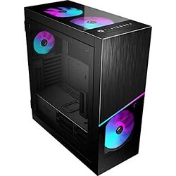 MSI MPG SEKIRA 500X Case EATX, 4 ventole ARGB e controller inclusi (Mystic Light), radiatori fino a 360mm con bracket removibile, supporto VGA verticale, vetro temperato 4mm, airflow ottimizzato