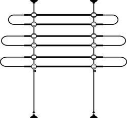 Kerbl Auto beschermrooster B: 85-140cm, H: 75-110cm