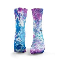 HEXXEE Ice Blast-Calze Tie Dye, Multicolore, M Uomo