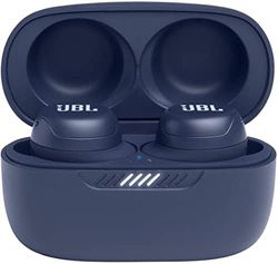 JBL Live Free NC+ TWS – Kabellose In-Ear-Kopfhörer mit Noise Cancelling in Blau – Bis zu 21 Stunden Akkulaufzeit – Inkl. Ladebox