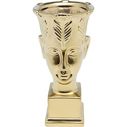 Kare Vase décoratif Rosto - Doré - Hauteur de l'article : 26 cm