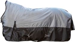 HKM Milwaukee Tapis et couvertures pour chevaux Bleu/bleu foncé 145