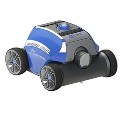 N NETSPA, RO-COYOTE2, Robot Aspirateur pour Piscine Coyote, Nettoyeur de Fond avec Un Système sans Fil et Une Batterie Rechargeable Intégrée, Capacité de Filtration de10 m3/h sur Une Surface de 80m2