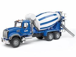 bruder 02814 - Camião betoneira Mack Granite - 1:16 betoneira, veículo de construção, obra, camião, camião betoneira, camião, carrinha