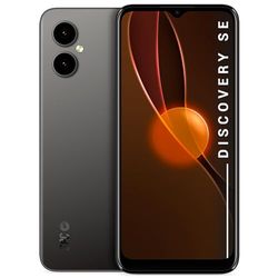 SPC Discovery SE – Smartphone de 3+32GB, Pantalla 6.5” HD+, desbloqueo Facial, 4G, Doble cámara Trasera 13MP con IA, batería 4500 mAh con Carga inversa, Android 13 – Color Dark Matter