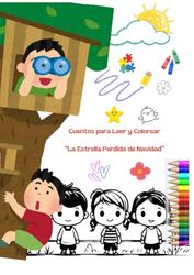La Estrella Perdida de Navidad: Cuentos Para Leer y Colorear