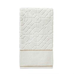 SKL Home Vern Yip - Asciugamano da bagno in lattice di bambù, colore: bianco