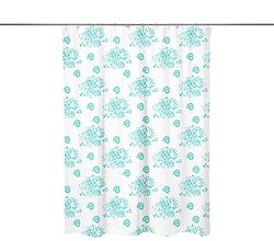 Bonamaison Digitally Printed Shower Curtain, 1 Piece 150x200 Cm - Designed And Manufactured in Turkey