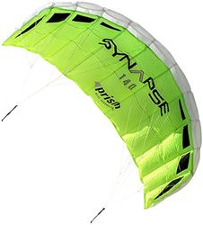 Prism Kite Technology Synapse 140 Parafoil Kite met twee lijnen - een ideale instapvlieger tot tweelijnige vlieger, koriander, SYN140