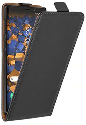 mumbi väska flip fodral kompatibel med Samsung Galaxy Note 9 skal mobilväska Case Wallet, svart