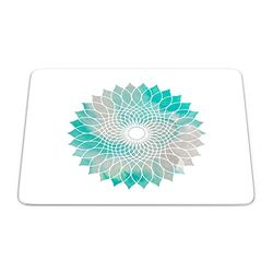 Bonamaison, Tapis de Souris Rectangle Imprimé Numériquement, Fond Antidérapant, pour Bureau et Maison, Taille: 22x18cm