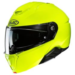 HJC, Casque Moto Modulable i91 UNI Vert Fluo, XL
