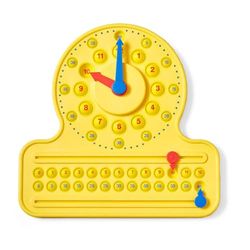 Learning Resources Popper Sensorial de Burbujas del Reloj con Línea Numérica para Aprender a Leer la Hora, Reloj Codificado por Colores, Juguete Interactivo y Divertido, Regalo Niño y Niña 5 6 7 Años