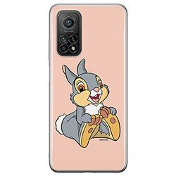 ERT GROUP mobiltelefonfodral för Xiaomi MI 10T 5G / MI 10T PRO 5G originalt och officiellt licensierat Disney mönster Thumper 002 anpassad till formen på mobiltelefonen, fodral tillverkad av TPU-plast