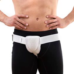 InnovaGoods® Ceinture inguinale ajustable Beltia, qui fournit un soutien et un soulagement pour la hernie inguinale, avec un design de ceinture et une fonction ajustable atteintes hernie inguinale