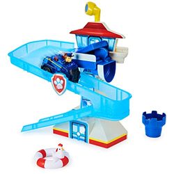 PAW Patrol Adventure Bay - Juego de baño con vehículo de persecución Iluminado, Juguete de baño para niños de 3 años en adelante