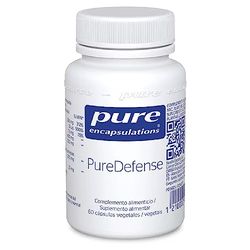 PURE ENCAPSULATIONS PureDefense, Combinación de Micronutrientes, Quercetina, NAC, Epicor y Estractos Herbales, Apoya al Sistema Inmunitario, 60 Cápsulas Vegetales