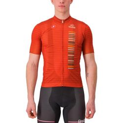 CASTELLI 9510624-643 GIRO106 Jersey Uomo Maglia Lunga Rosso Argilla L