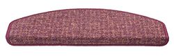 HMT Imola-Set di 8 gradini per Scale, 17 x 56 cm, Colore: Rosso, 100% Polipropilene, 56 x 17 x 0,3 cm