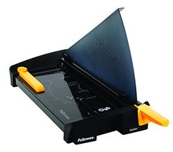 Fellowes Stellar A3 Paper Cutter Guillotine - 46CM Cutting Length Guillotine Paper Cutter - 20 Sheet Capacity - Ideal for Office Use - Black