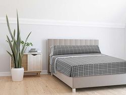 Mantas Mora - Set of combined cotton sheets + pillowcases - 3/4 pieces - 144 thread count - interseason pattern - Model M82