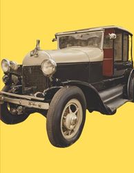 Notebook Vintage Car