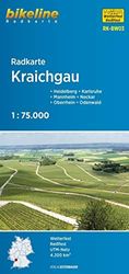 Radkarte Kraichgau 1 : 75 000, wasserfest und reißfest, GPS-tauglich mit UTM-Netz: RK-BW03: Heidelberg - Karlsruhe - Mannheim - Neckar - Oberrhein - Odenwald