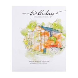 Hallmark Birthday Card - Classic Illustrated Design