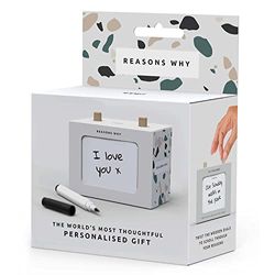 Pikkii 101 Reasons … Personalised Scroll Box Multicolor 9.8 x 12.2 x 5.4 cm