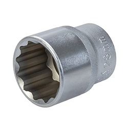 Toolstream HSM228 King Dick Socket 1/2" SD 12pt metrische sleutel, staal