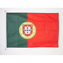 AZ FLAG Bandiera Portogallo 150x90cm - Bandiera Portoghese 90 x 150 cm Speciale Esterno