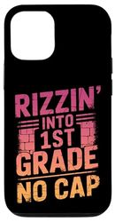 1st Grade Back to School Rizzin Into 1st Grade Boys Girls Case for iPhone 12/12 Pro