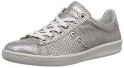 Bronx BX 827 Damessneakers, Zilver Zilver 100, 36 EU